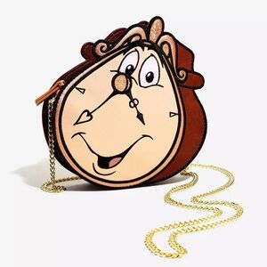 Danielle Nicole Disney Beauty And The Beast Cogsworth Crossbody Bag